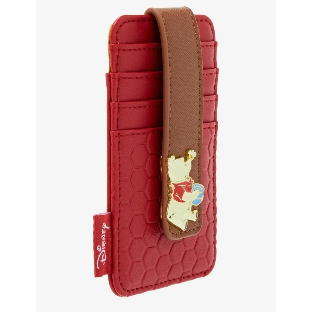 NEW EXCLUSIVE Loungefly Disney Winnie the Pooh Honeycomb Red‎ Cardholder